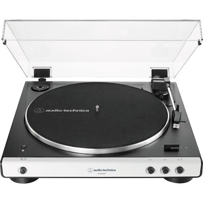 Audio-Technica AT-LP60XBTWH, Plattenspieler, weiß