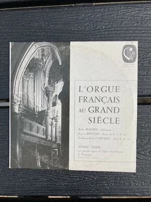 CD ALBUM PROMO ANDRE ISOIR L'ORGUE FRANCAIS AU GRAND SIECLE COMPIEGNE EGLISE - Photo 1/3