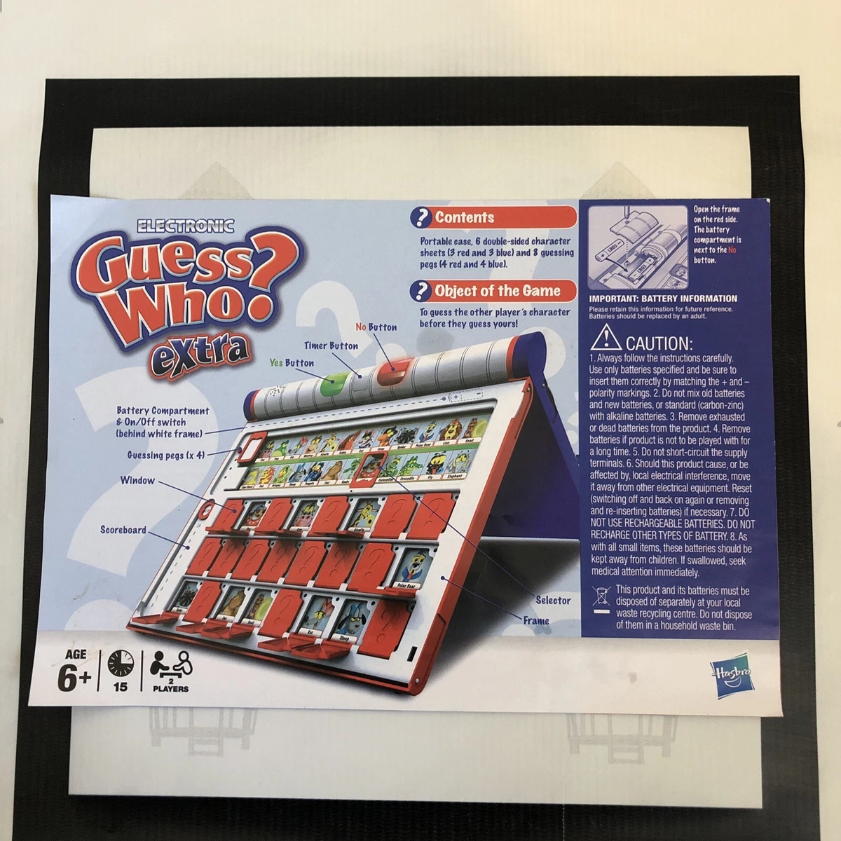 Electronic guess top who extra game