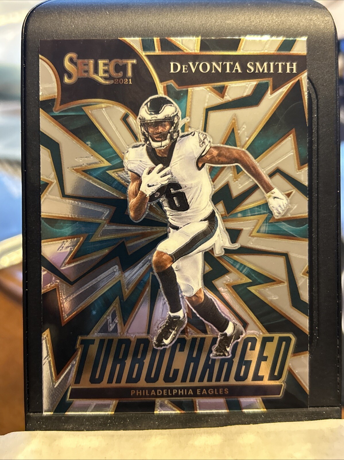 2021 PANINI SELECT DEVONTA SMITH ROOKIE TURBOCHARGED RC #TUR-11