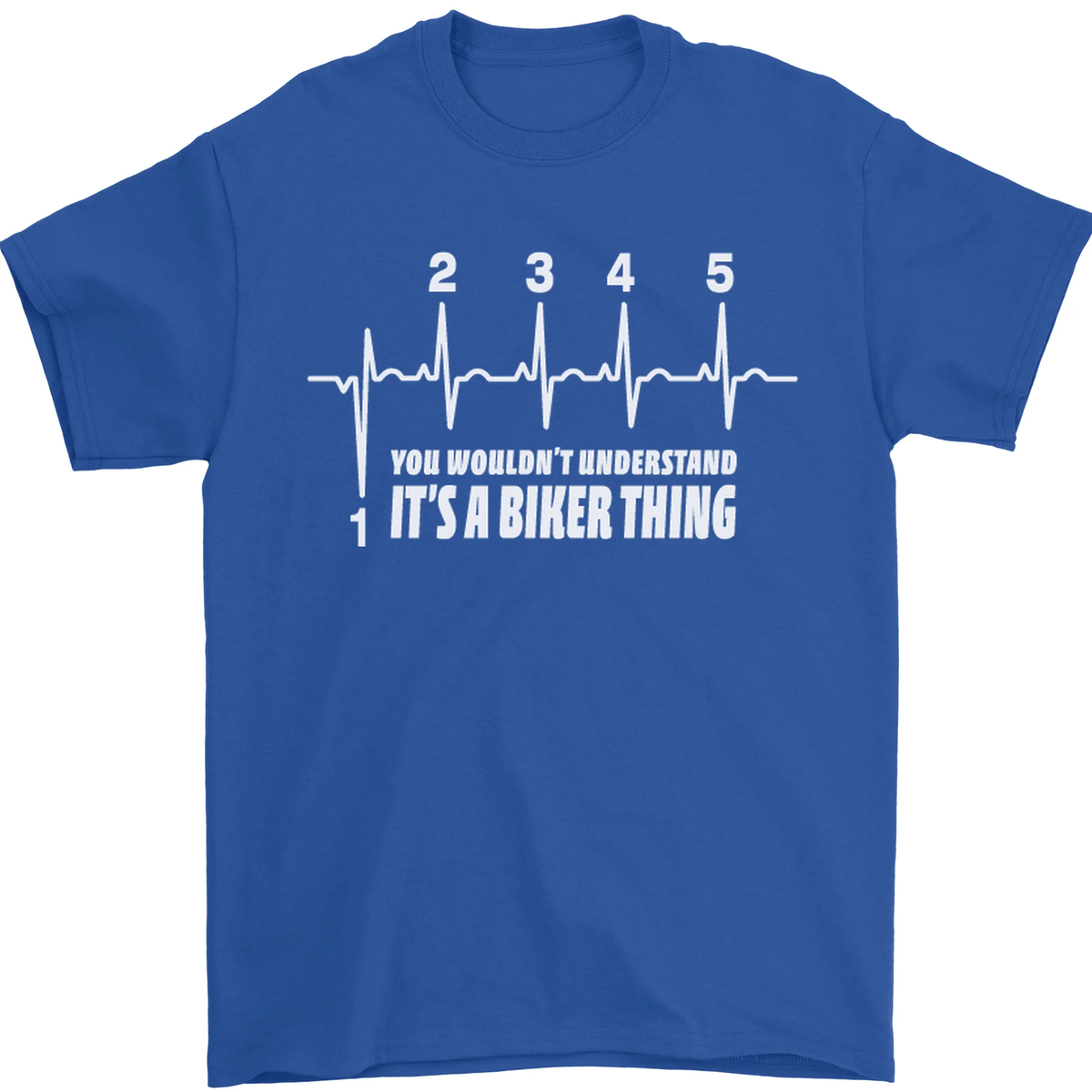 T-shirt Homme Gildan - Its A Biker Thing - Coton Prérétréci - Taille Non Précisée - Neuf Avec étiquette