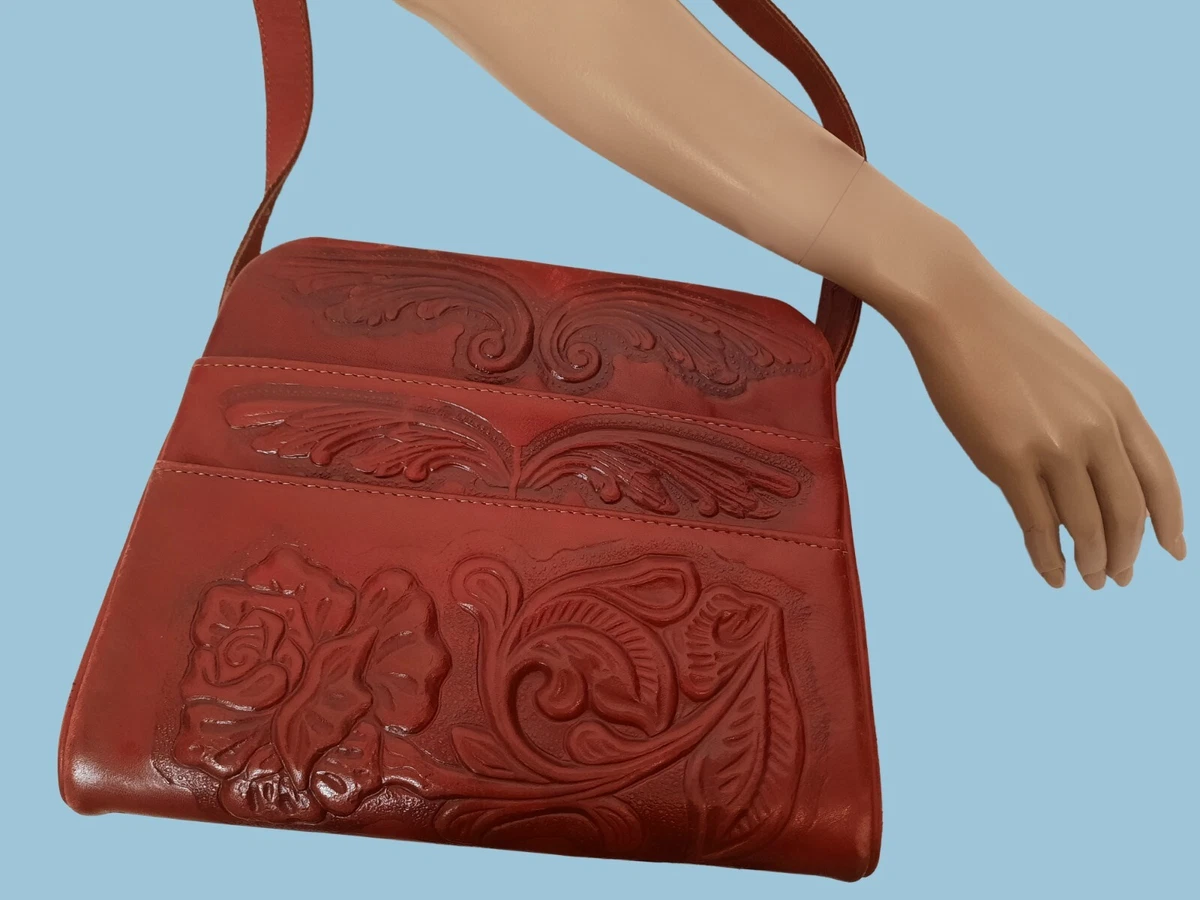 Vintage mexican leather best sale purses