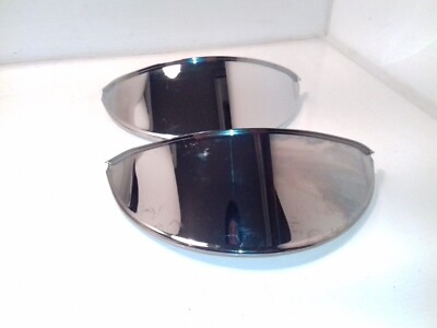 STAINLESS STEEL HEADLIGHT COVER EYEBROWS VW T1 BUG BEETLE T2 BUS - Foto 12