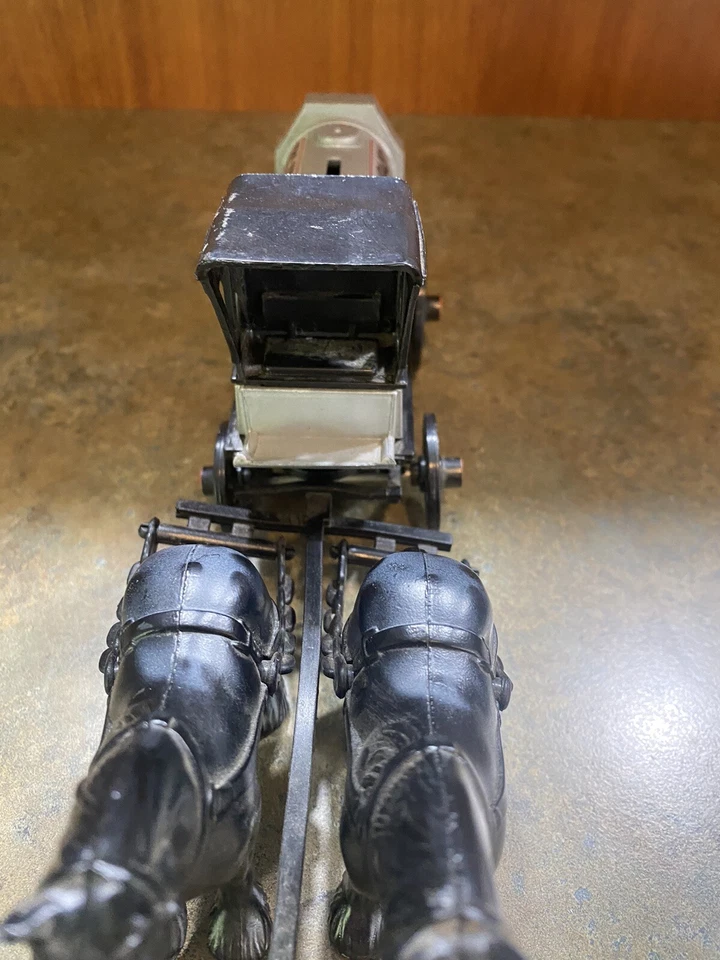 Ertl 1991 edition The Texas Company Diecast Horse Drawn Carriage and Tanker Bank - Image 4 of 4