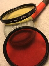 Marumi 35mm Camera Photography High Contrast Filters 62 Lens Brush Step-up Rings