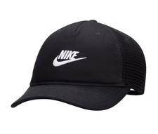 30 Nike Air Sportswear Rise Futura Trucker Snapback Adjustable Hat Black sz M/L