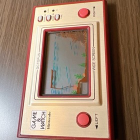 【USED】NINTENDO GAME AND & WATCH Octopus Wide Screen1981 Direct From Japan