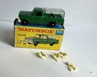 Lesney Matchbox Kennel Truck No. 50 Green with  Dogs and Original type F Box