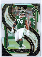 Olumuyiwa Fashanu 2024 Panini Select 192 Silver Prizm Die Cut