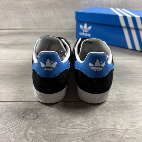 Adidas Gazelle Gamuza 'Core Black / Bright Blue / White' - Talla UK 8 / EU 42 - Imagen 8 de 9