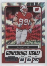 2021 Panini Contenders Draft Picks Conference Ticket 154/199 JJ Watt #79 4z8