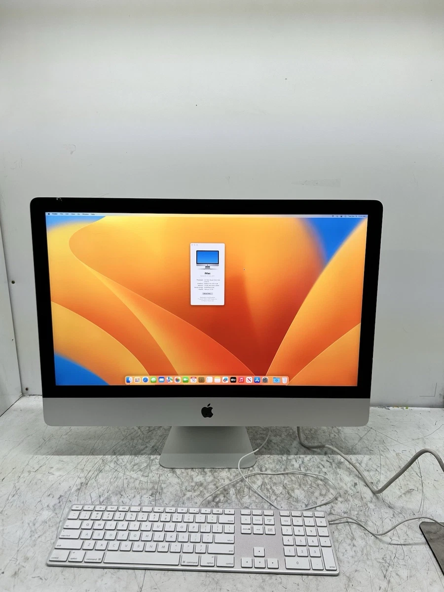Apple iMac Intel Core i5 7th Gen. 2017 Release Year Apple Desktops