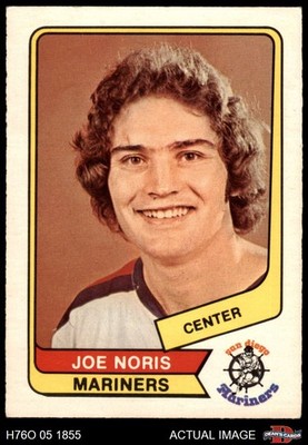 1976 O-Pee-Chee WHA #46 Joe Noris Mariners-Hockey RC 5 - EX
