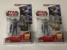 Star Wars The Clone Wars Commander TX-20 Droid Action Figure CW46 Hasbro 2010