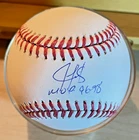 Juan Gonzalez Signed OML Baseball '96 '98 AL MVP Inscribed MAB