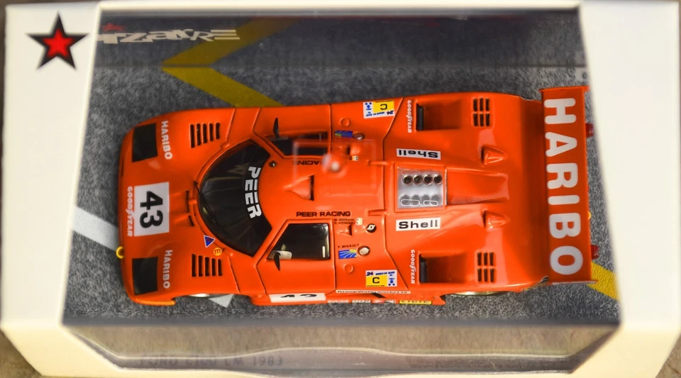 1/43  BIZARRE FORD C100 LE MANS 1983/no ixo  trofeu minichamps - Image 3 of 3