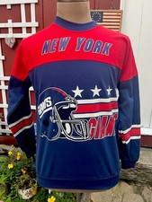 NWT Vintage New York Giants USA Made Garan Crewneck Sweatshirt Size L WOW 