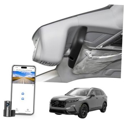 Honda CRV Dash Cam Front 4K & Rear 1080p Model B Front 4k & Rear 1080p(Grey)