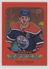 2024 Upper Deck Fleer Ultra Photo Effex Red 44/99 Connor McDavid #PE17OF30 1g0e