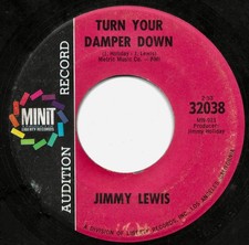 Jimmy Lewis - Turn Your Damper Down / Where Is My Baby, 7