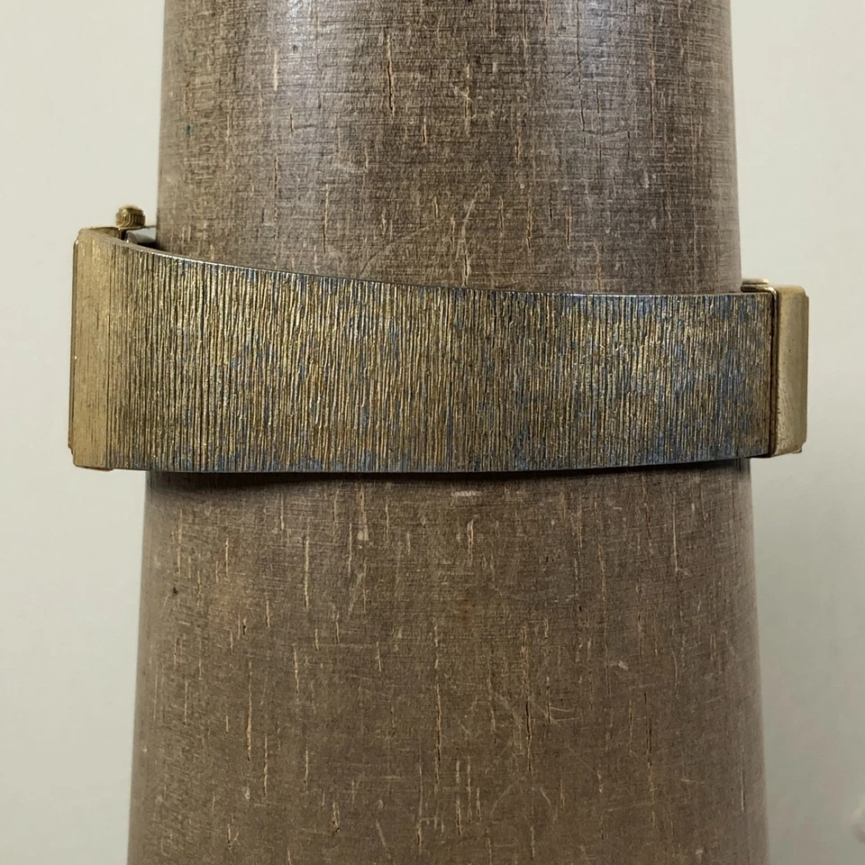 Bulova Men 92R25 Formal Diamond Accent Gold Tone Quartz Analog 23mm Watch 7 3/4" - Image 3 of 4