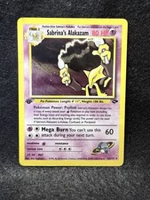 Sabrina's Alakazam 16/132 Gym Challenge Holo - 1st Edition on eBay