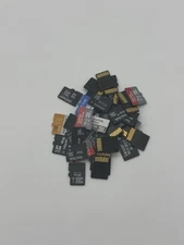 LOT of 10 16GB MicroSD Cards - Untested- Various Brands - Sandisk Lexar Etc