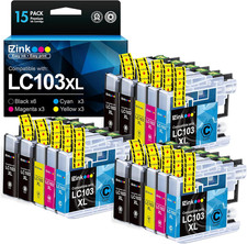 LC103 LC103XL Compatible Ink Cartridge Replacement for Brother LC103 XL LC103XL