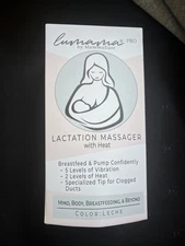Lactation Massager for Breastfeeding Clogged Duct Relief