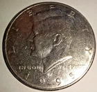 1995 P USA KENNEDY HALF DOLLAR - US FIFTY CENTS - 50 CENT COIN - 1995-P