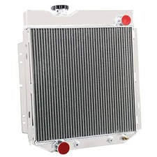 4 Row Aluminum Radiator for 1960-1965 Falcon Ranchero 1965-1966 Mustang Comet V8