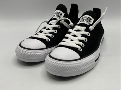Converse CTAS Knit Slip Youth Size 4 Black Knit Casual Sneakers New