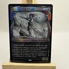 Sarkhan, Soul Aflame - Foil - Showcase NM, English MTG March of the Machine: The