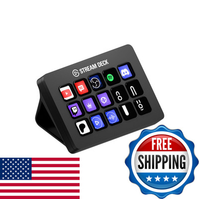 Elgato Stream Deck Mk.2 Studio Controller 15 Macro Keys Trigger Actions In Apps