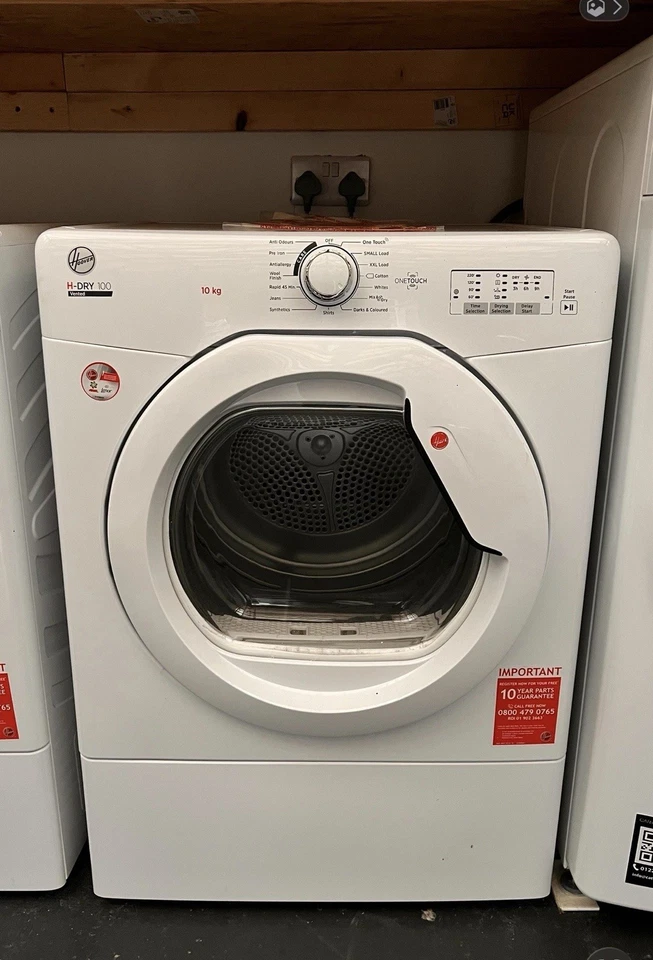 Hoover HDry100 Vented Tumble Dryer 10KG - Image 1 of 1
