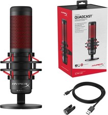 HyperX 4P5P6AA HyperX QuadCast USB Condenser Gaming Microphone