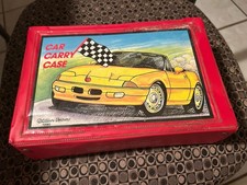 Carry Case, Matchbox Style Cars, Vintage 6325, Holds 20 Cars, Artwork Vernon, 90
