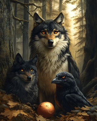 8x10 Wildlife Nature Art Print - 485954522