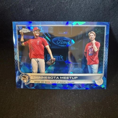 2022 Topps Chrome Sapphire Edition - Checklist Shohei Ohtani, Kenta Maeda #122