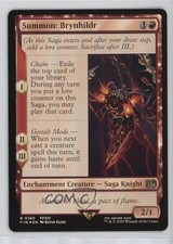 Summon: Brynhildr Foil Magic: Universes Beyond: Final Fantasy FIN #0160