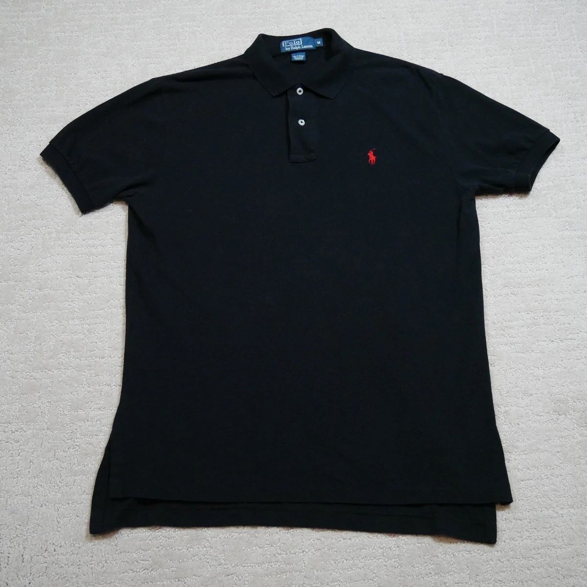 Polo Ralph Lauren Size M Black Polos for Men for sale | eBay