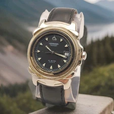 Vintage Catamaran Transat MOD.8005/S SWISS MADE MEN'S WATCH FOR PARTS OR REPAIR 