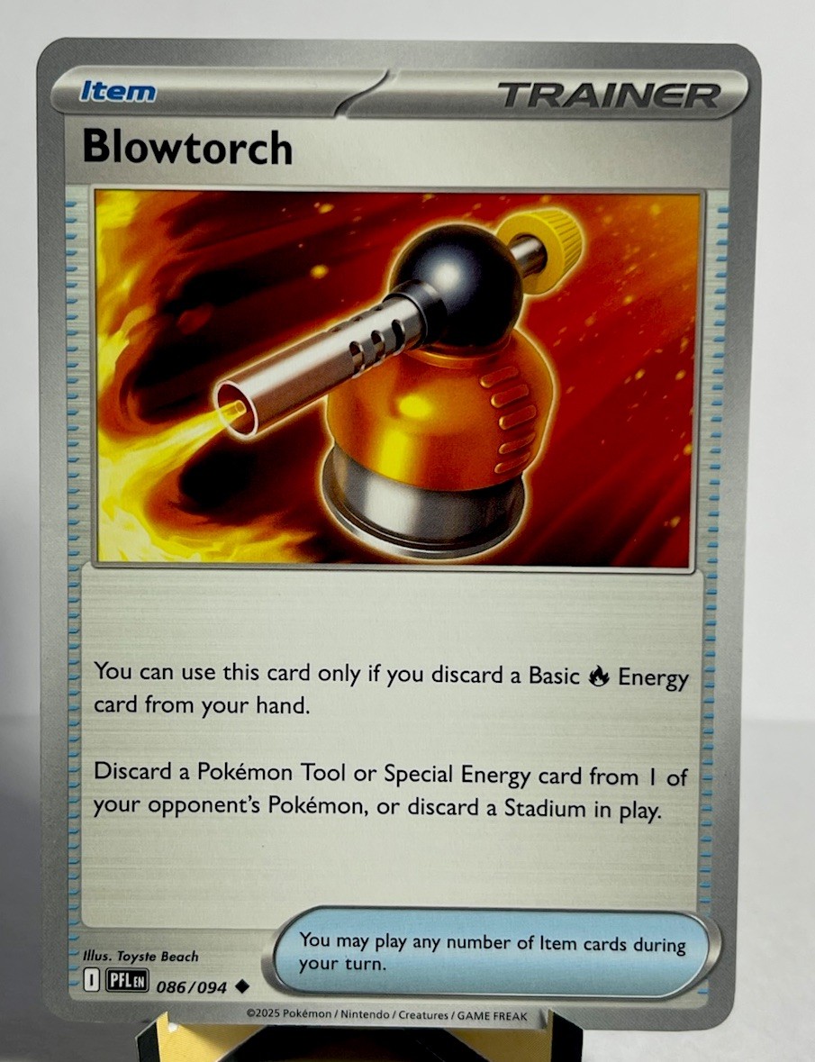 Blowtorch 086/094 Pokemon TCG Phantasmal Flames Regular NM/M