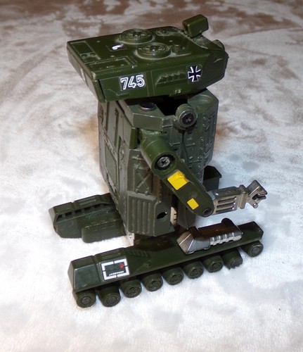 1983 popy Bandai ROBO MACHINE DX LEOPARD A4 (DESTROYER) tank Japan - Picture 3 of 6