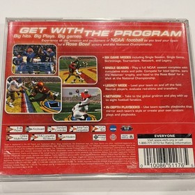 SEGA NCAA College Football 2K2 Road to Rose Bowl Dreamcast 2001 NTSC-U/C E