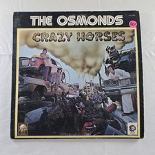 The Osmonds &ndash; Crazy Horses Record LP Vinyl MGM / Kolob 1972 VG+ Tested Gatefold 