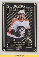 2022-23 Upper Deck Series 2 UD Portraits Rookies Hayden Hodgson #P-62 READ 0s9c