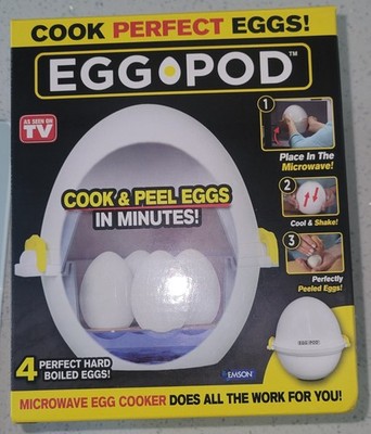 EGG POD Microwave Perfect Egg Cooker ''As Seen On TV'' Brand New!!