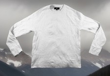 Banana Republic Ivory Pullover Sweatshirt Crew Neck Long Sleeve Women Size M