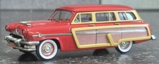 Brooklin Models BRK. 188 1954 Mercury Monterey 4-Door Station Wagon (RED)